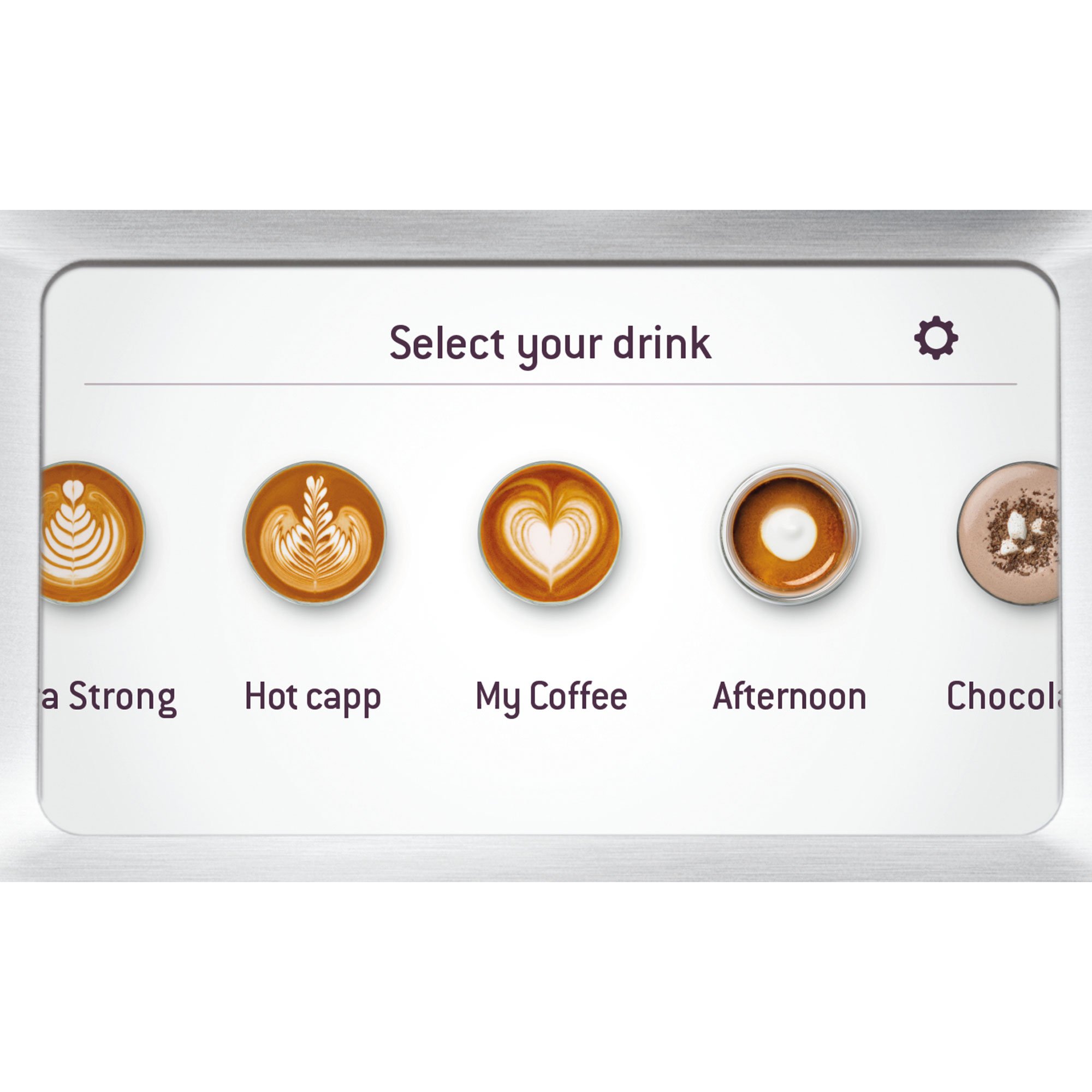 Breville Barista Touch Espresso and Cappuccino Machine — Sku 251982 Bes880 Bop Callout Lcd 03 Jpeg High Res Rev 1
