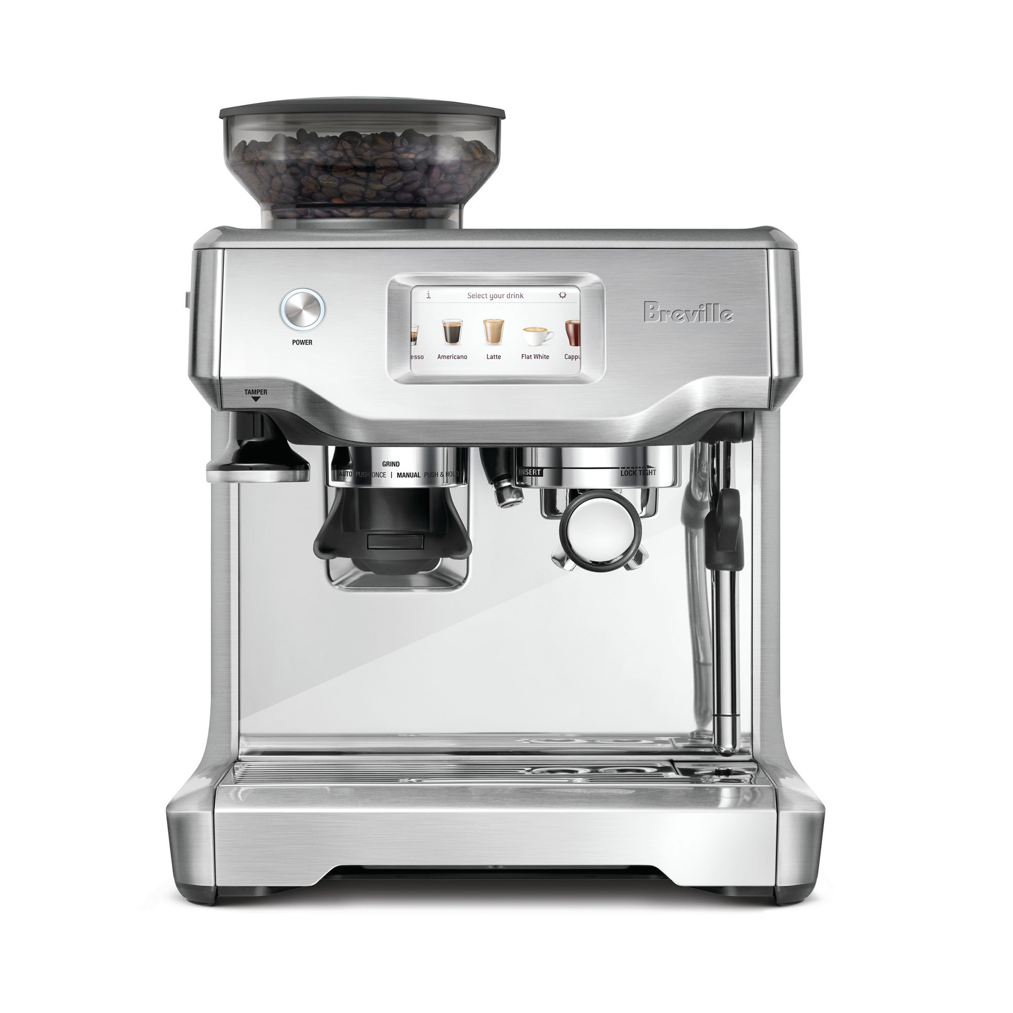 Breville Barista Touch Espresso and Cappuccino Machine — Sku 251982 Bes880bss Bop Jpeg High Res Rev 1 Jpeg High Res Rev 1