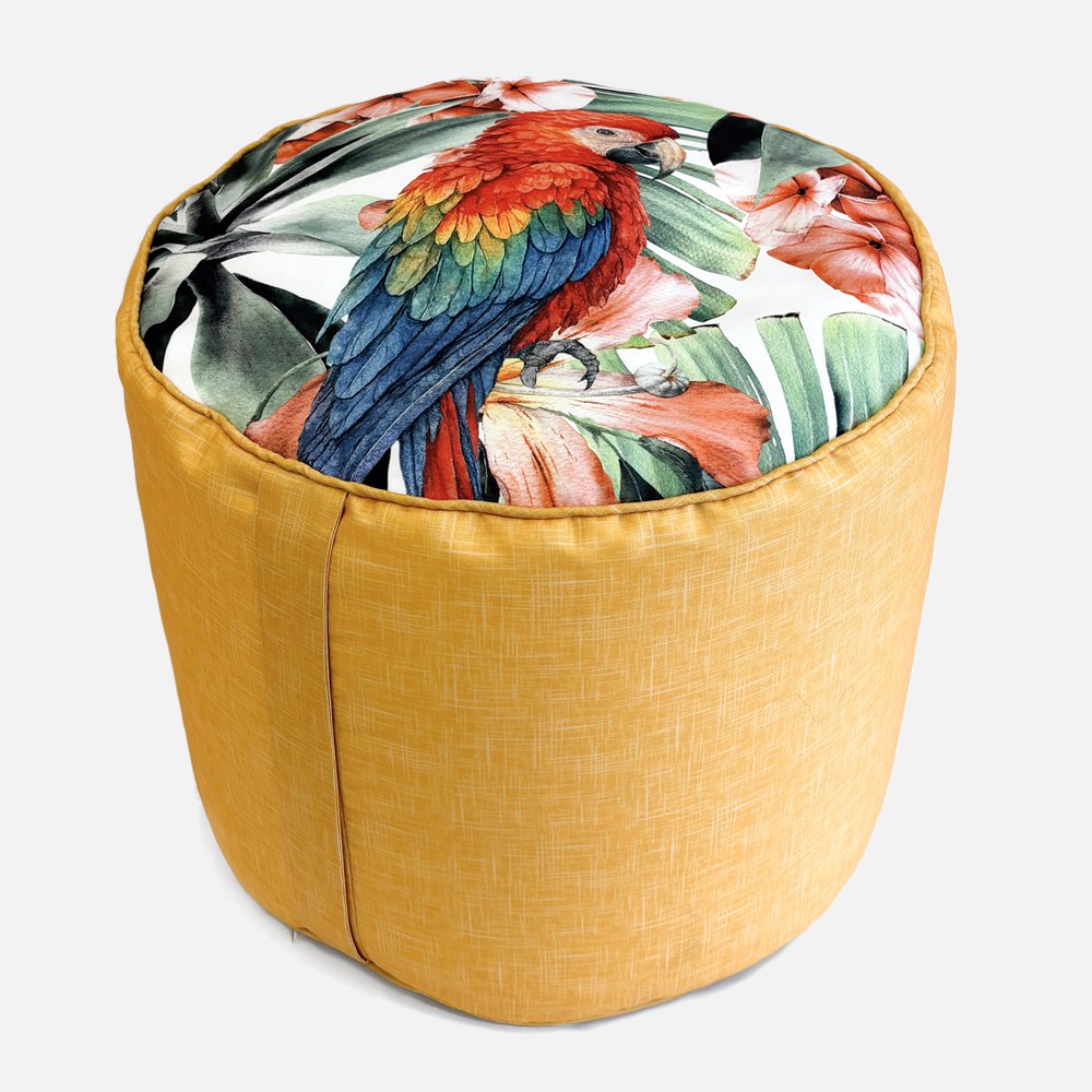 Calypso Pouf - Multi/Yellow — Ou26 319296 1 Lady Sandra Ailmcrhvoy230wdn