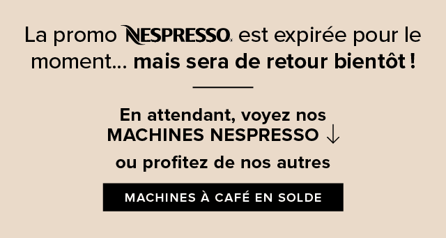 Machines à café en solde