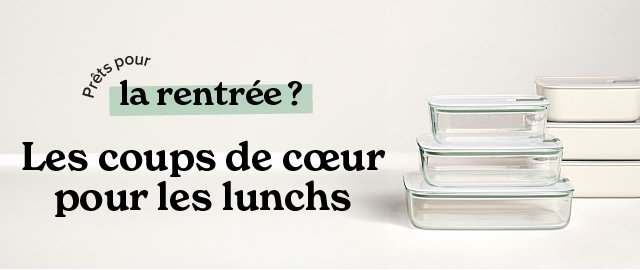 Les coups de cœur pour les lunchs