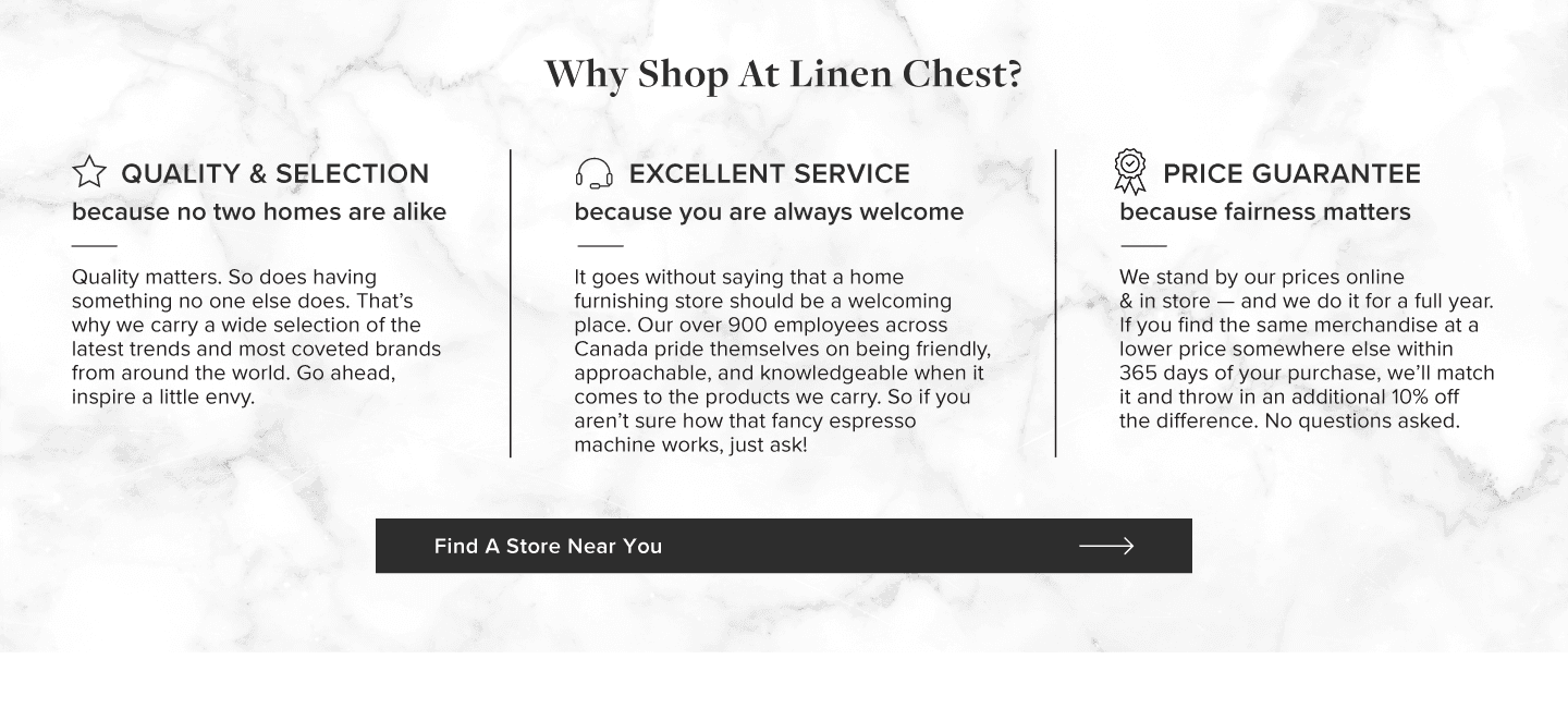 About Us The History of Linen Chest Linen Chest Canada