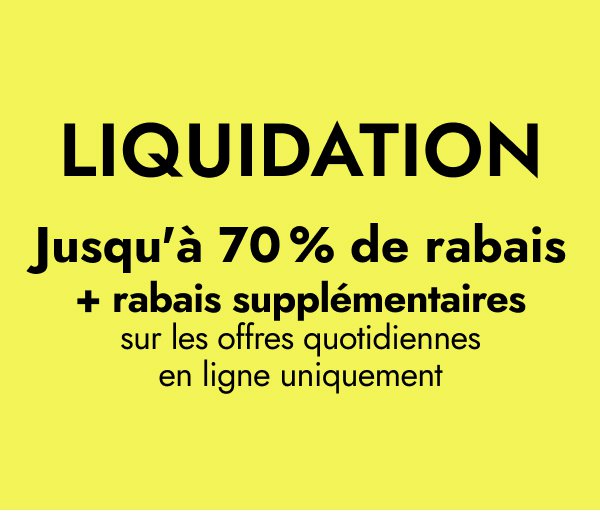 SOLDES : on fait de la place !