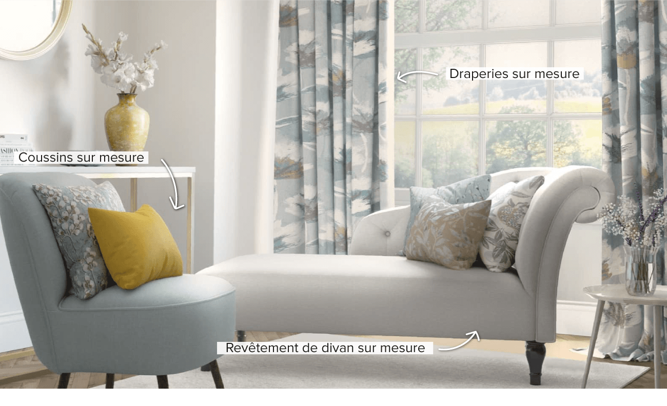 Draperies sur mesure Linen Chest