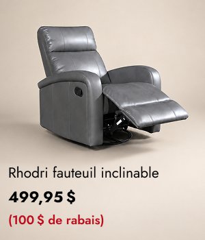 Rhodri fauteuil inclinable