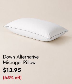 Down Alternative Microgel Pillow