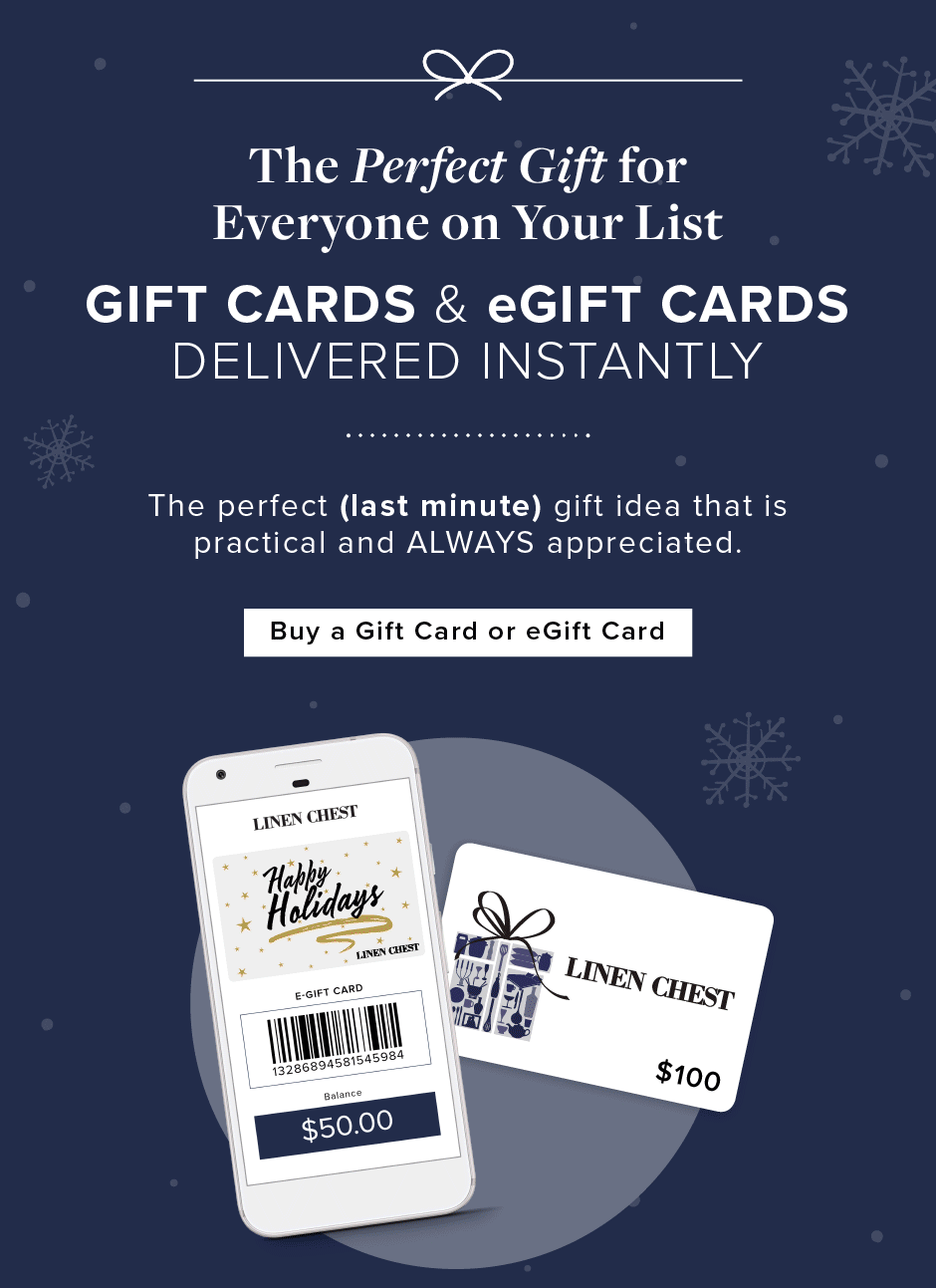 Linen Chest Gift Cards Linen Chest
