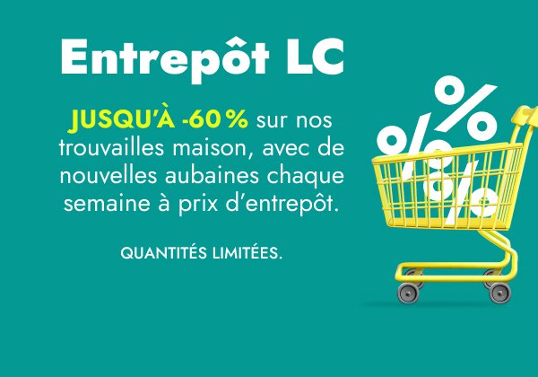Magasinez les offres d&rsquo;entrep&ocirc;t de Linen Chest