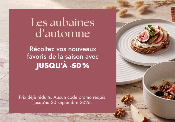 Magasinez les aubaines de la circulaire de septembre de Linen Chest.